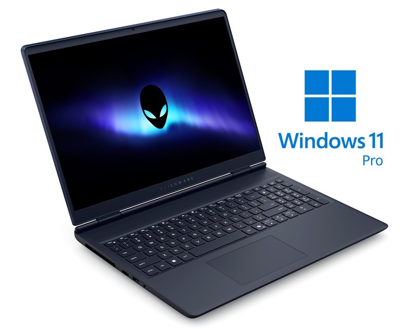 DELL Alienware 16 Aurora 16 inch QHD+ 120Hz 300nits Core 7 240H 32GB 1TB SSD GeForce RTX 5060 8GB Backlit Win11Pro gaming laptop 