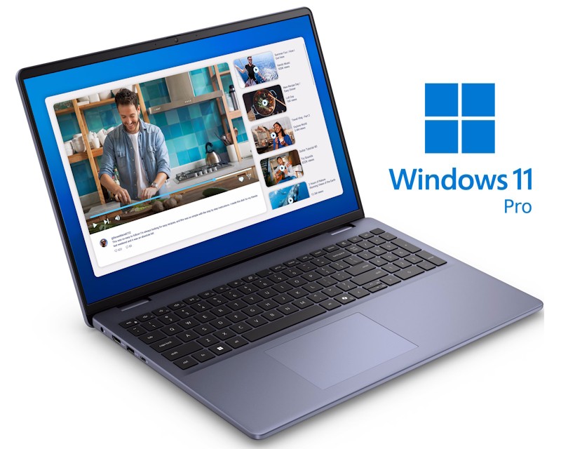 DELL 16 DC16251 16 inch FHD+ 300nits Core 7 150U 16GB 1TB SSD MX570A 2GB Backlit FP Win11Pro laptop 
