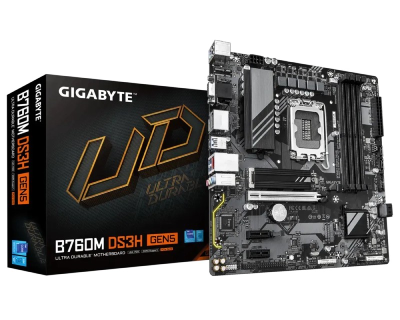 GIGABYTE B760M DS3H GEN5  rev. 1.0 matična ploča