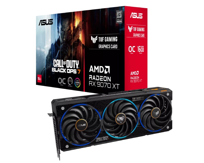 ASUS AMD Radeon RX 9070 XT COD BO7 special edition 16GB TUF-RX9070XT-O16G-COD-BO7 grafička karta